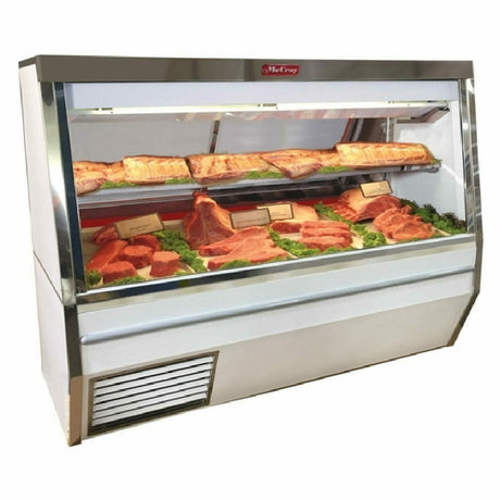 Howard-McCray R-CMS34N-12-S-LED Red Meat Service Case Double Duty Stand Alone Design 144"W