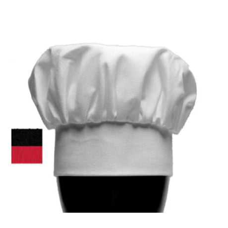 John Ritzenthaler Company H400BK Chef Revival® Chef's Hat 13" Adjustable Head Band