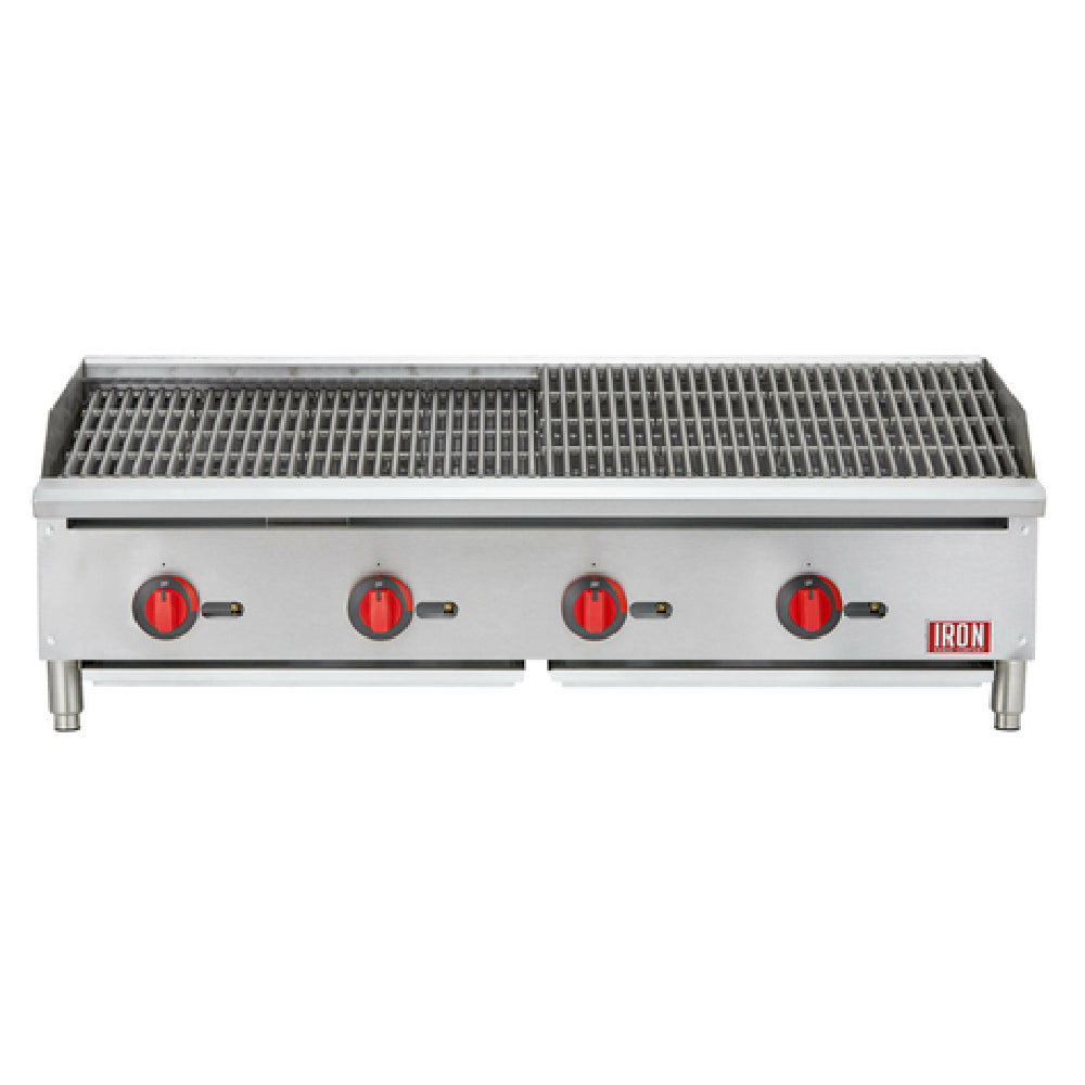 Iron Range IRRB-48 Radiant Charbroiler Natural Gas Countertop