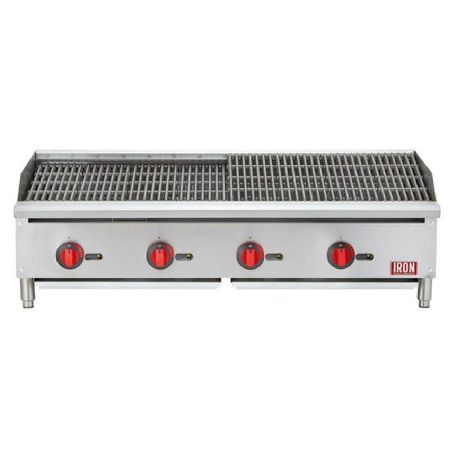 Iron Range IRRB-48 Radiant Charbroiler Natural Gas Countertop