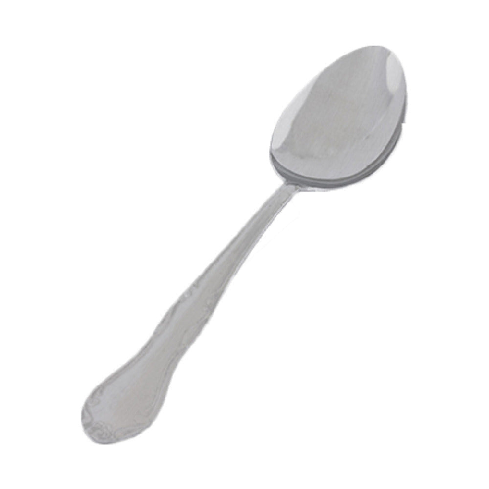 Crestware BEL708 Dessert Spoon 7" Scrolled Motif Pattern