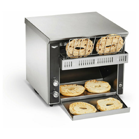 Vollrath CT2B-120500 Conveyor Bagel & Bun Toaster Horizontal Conveyor (500) Slices Per Hour