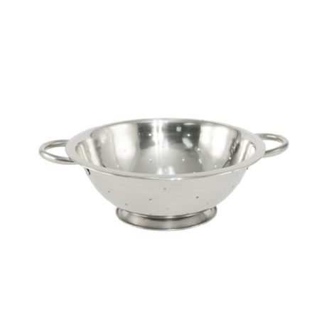 CAC China SMCD-3 Colander 3 Qt. 9-7/8" Dia. X 3-3/8"H