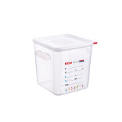 Carlisle 11854 Araven Food Storage Container 8.4 Qt. 8-7/8"W X 8-7/8"D X 9-1/2"H