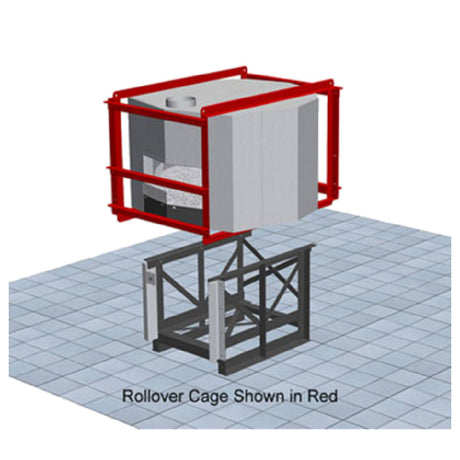 Wood Stone 000-005-CAGE Rollover Cage Assembly For WS-MS-5 Oven To Facilitate Custom Handling