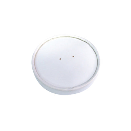 PacknWood 210LSOUP90W - Lid, Vented Paper Lid For 210SOUP8 & 210SOUPK8K, D:3.54in