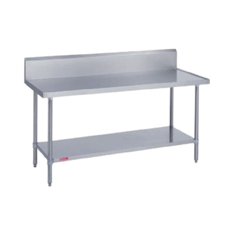 Duke 314-24108-10R Work Table Stainless Steel Top & Riser 108"W X 24"D X 36"H