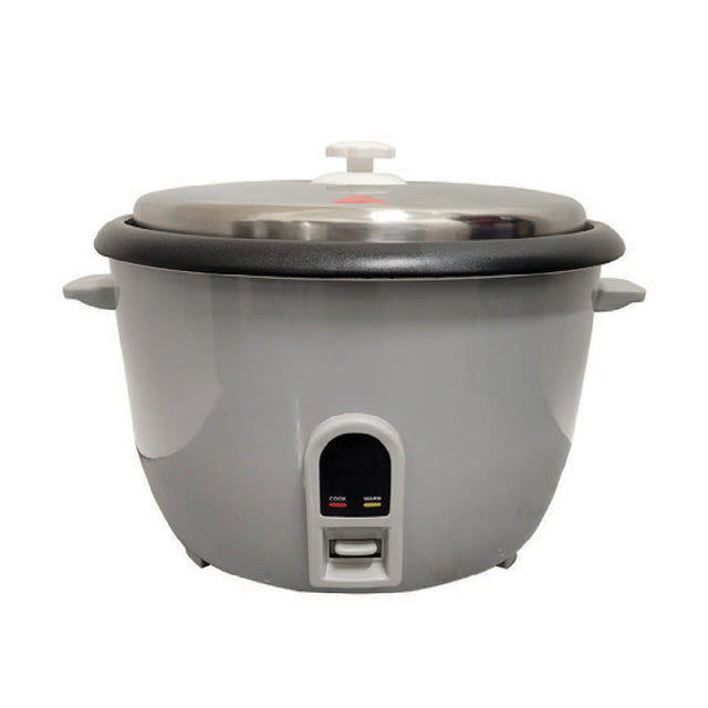 Global Solutions By Nemco GS1630 Rice Cooker/Warmer Electric 24 Cup Uncooked Capacity