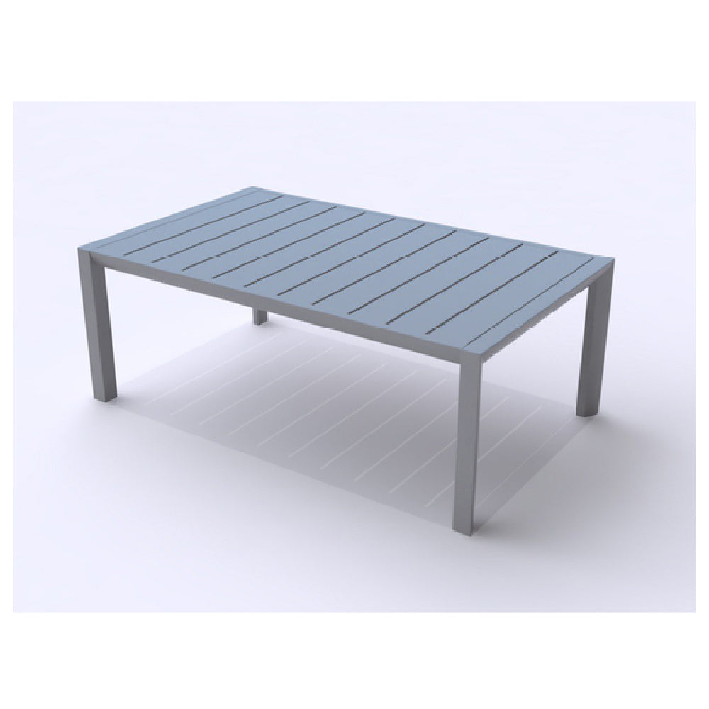 Grosfillex US004289 Sunset Cocktail Table 24" X 40" Rectangular