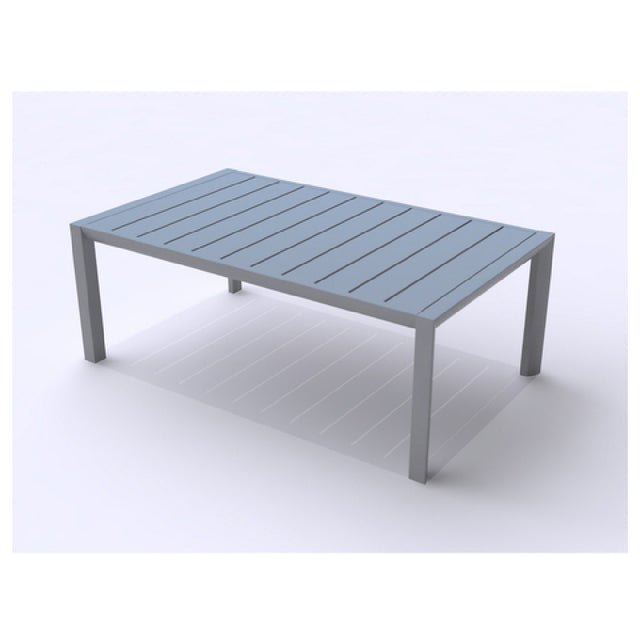 Grosfillex US004289 Sunset Cocktail Table 24" X 40" Rectangular