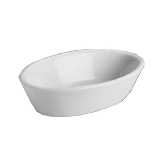 Hall China HL5500AWHA Baking Dish 9 Oz. 6" X 4-1/4" X 1-1/2"H