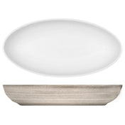 Bauscher Hepp 306223-820299 - Relish Dish, 9-1/5" X 4-2/5" Dia., Oval