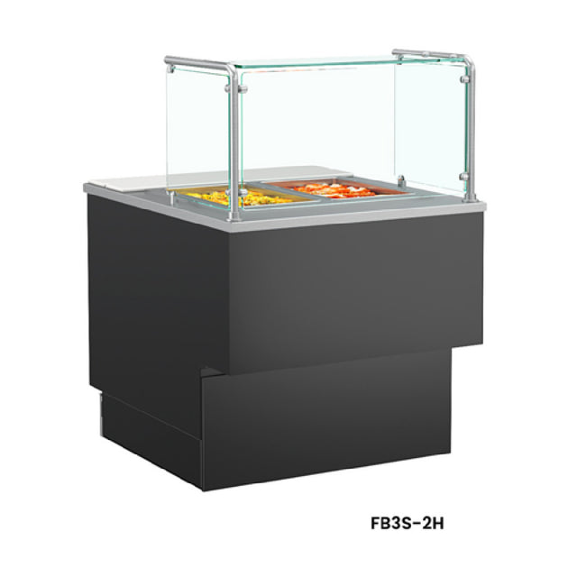 Structural Concepts FB10S-8H Grocerant Service Heated Food Bar 122"W X 43"D X 51-3/4"H