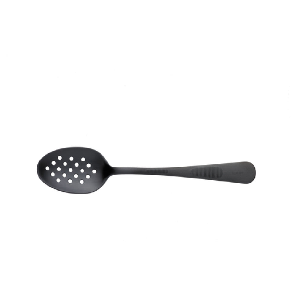 Mercer Culinary M35161BK Plating Spoon 7-7/8"L Perforated