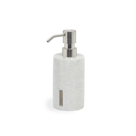 FOH RSP040GYR12 10 Oz Miami Pump Cement Grey With Mirrored Top Round Resin