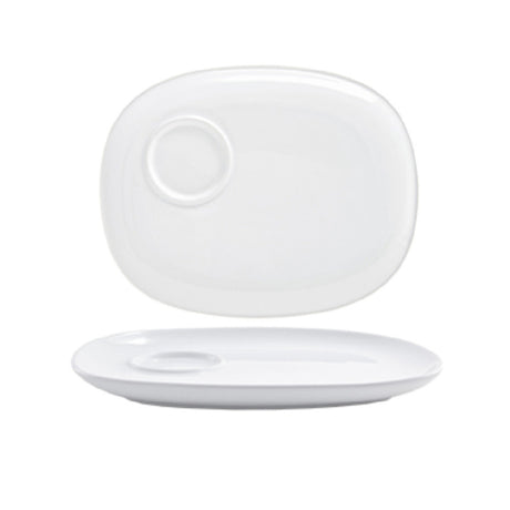 FOH DAP058WHP21 Harmony™ Plate 10-1/2" X 8-1/4" X 3/4" With Well