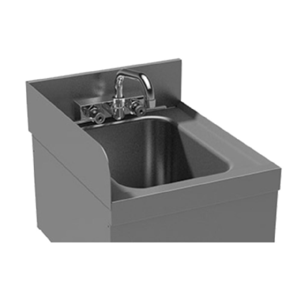 Advance Tabco SU-31E Prestige Side Splash Bolted For 25" Deep Underbar Units