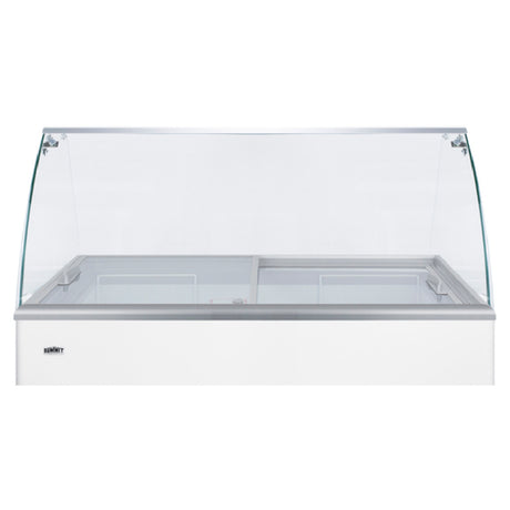 Summit NOVAGDC35KIT Sneeze Guard Kit Compatible With Summit NOVA35 Freezer Curved Glass Front