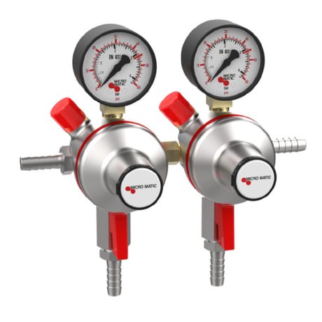 Micro Matic 8022-PP Premium Plus 2 Pressure Secondary CO2 Regulator