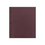 Risch CMBFF-IRI 8.5X11 Iridescent Shimmer Faux-leather Chicago Menu Board (specify Color)