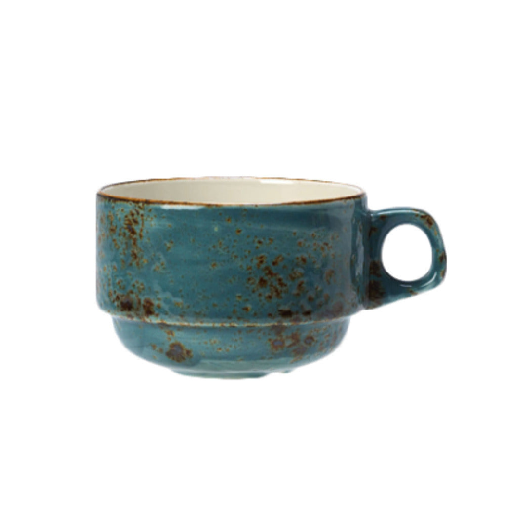 Steelite 11300188 Slimline Cup 10 Oz. 5" Dia. X 2-1/2"H