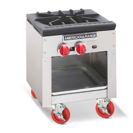 American Range ARSP-18_NAT - Stock Pot Range, Gas, 3-ring Burner With Cast Iron Top Grate