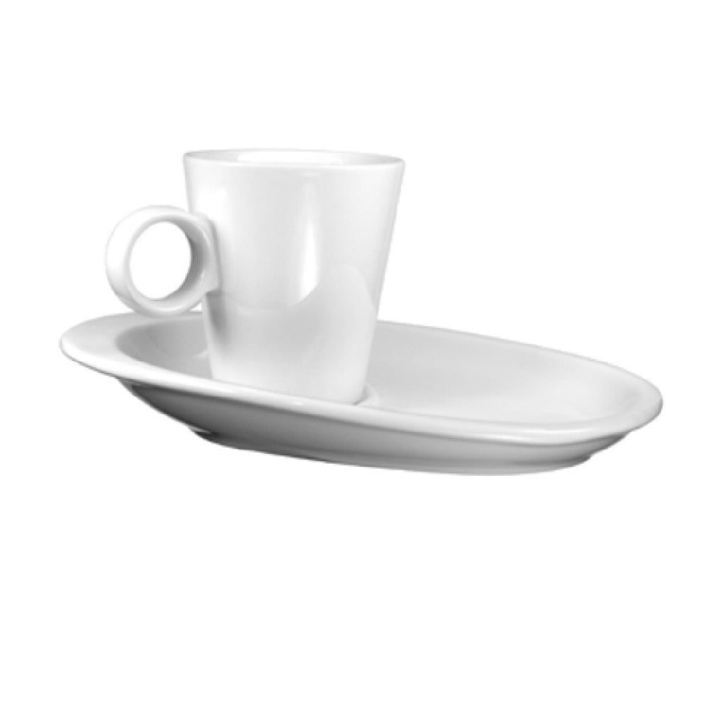 International Tableware FA-6929S Milano Saucer 8-1/4" X 5-1/4" Fully Vitrified