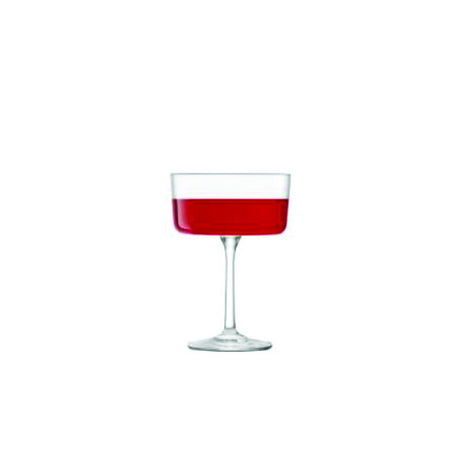 Hospitality Brands HGLGI35-004 - Hospitality Brands - Gio Coupe Glass, 8 Oz., Lead-free Ultra Clear Crystal