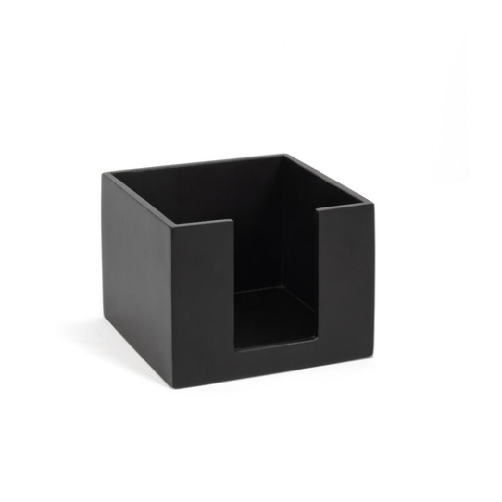 FOH BHO039BKB21 Buffetware Napkin Holder 5-1/2" X 5-1/2" X 4" Square