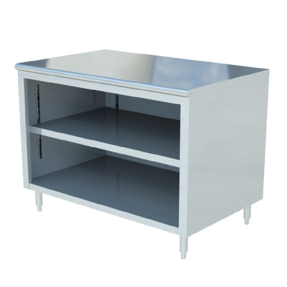 Sapphire Manufacturing SMDC-3018 Enclosed Base Dish Cabinet Open Front 18"W X 30"D X 36"H Overall Size