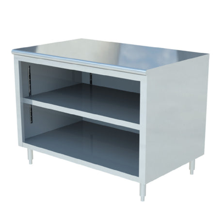 Sapphire Manufacturing SMDC-3018 Enclosed Base Dish Cabinet Open Front 18"W X 30"D X 36"H Overall Size