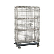 Metro SEC55S-HD-2SE - Super Erecta® Security Unit, Mobile, Stainless Steel Finish