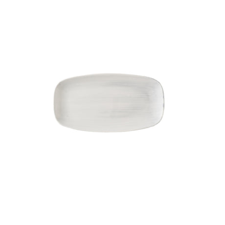 Churchill China CSGYXO141 - Grey Chefs Oblong Plate, 13 7/8X7 3/8", Churchill® Super Vit