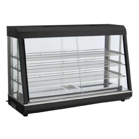 Hubert 86895 - Kratos® Hot Food Merchandiser, 48"W X 19"D X 25 2/5"H, Thermostatic Controls With Temperature Range Of 85°F To 185°F