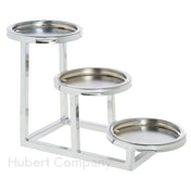 Hubert 36105 - Cerve Collection Bowl Holder, 3-tier, 6"L X 14 7/10"W X 8 2/5"H