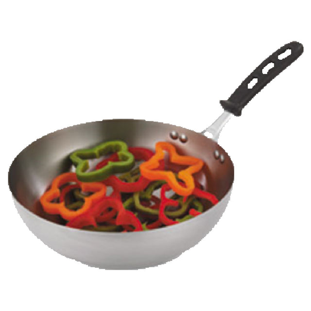 Vollrath 59949 Wok/Stir Fry 11" Carbon Steel Heavy Duty 18 Gauge Carbon Steel