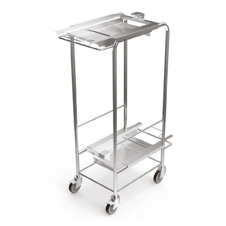 Lainox BCR141L Height-adjustable Trolley For Removable Oven Racks With Drip Tray & System For Coupling / Uncoupling From Oven Cooking Chamber