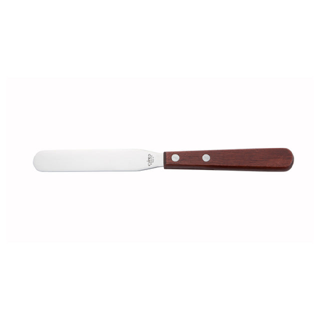 Winco TNS-4 Bakery Spatula 4" X 3/4" Blade Wood Handle