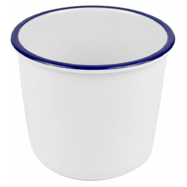 Bauscher Hepp TEW7610 - Enamelware Collection French Fry Pot, 13-1/2 Oz., 4" Dia. X 3-1/4"H
