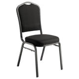 National Public Seating 9360-BT NPS® 9300 Series Delux Stack Chair 300 Lb. Weight Capacity