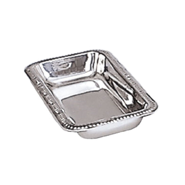 Admiral Craft SCT-9 Celery/Bread Tray 9" X 4-1/2" X 1-1/4" Gadroon Edge