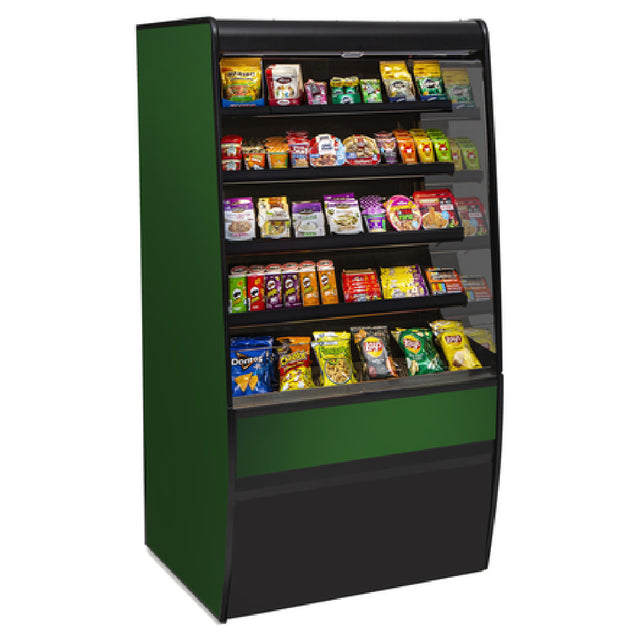 Federal Industries VNSS3678C Vision Series Non-Refrigerated Self-Serve High Profile Merchandiser