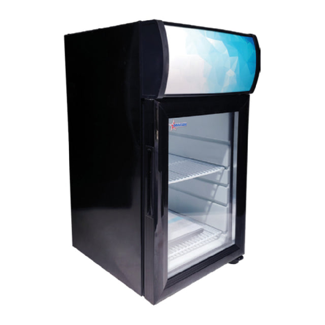 Omcan 44575 (RS-CN-0021-B) Refrigerated Display Reach-in One-section