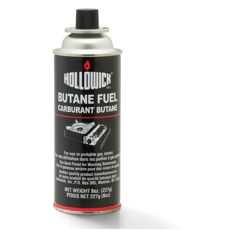 Hollowick BF008 Butane Fuel 8 Oz. Canister UL To Include Any Hollowick Series Stove