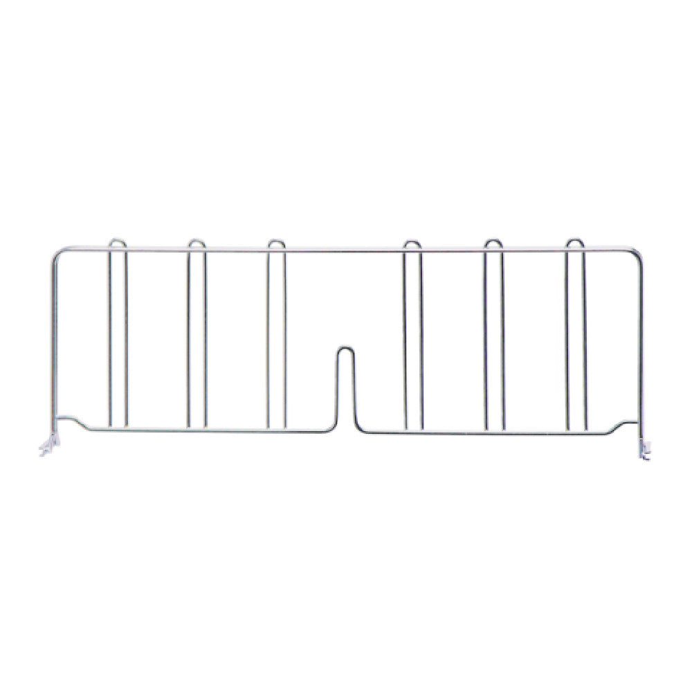 Quantum DIV24 Wire Shelf Divider 24"D X 8"H Chrome Plated Finish