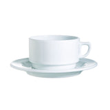 Arc Cardinal R0833 Arcoroc Candour Saucer (D:6.5'') High Alumina Porcelain