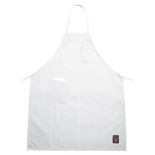 Winco BA-PWH Bib Apron 33" X 26" Full-length