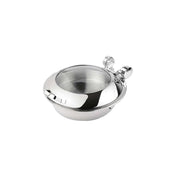 FOH BCH007MSS18 Smart Buffet Ware® Smart W Chafer 4.8 Qt. Round With Tempered Glass Lid And Food Pan