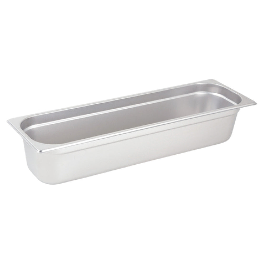 Winco SPJH-4HL Steam Table Pan 1/2 Size Long 20-4/5" X 6-3/8" X 4" Deep