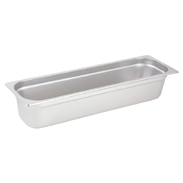 Winco SPJH-4HL Steam Table Pan 1/2 Size Long 20-4/5" X 6-3/8" X 4" Deep